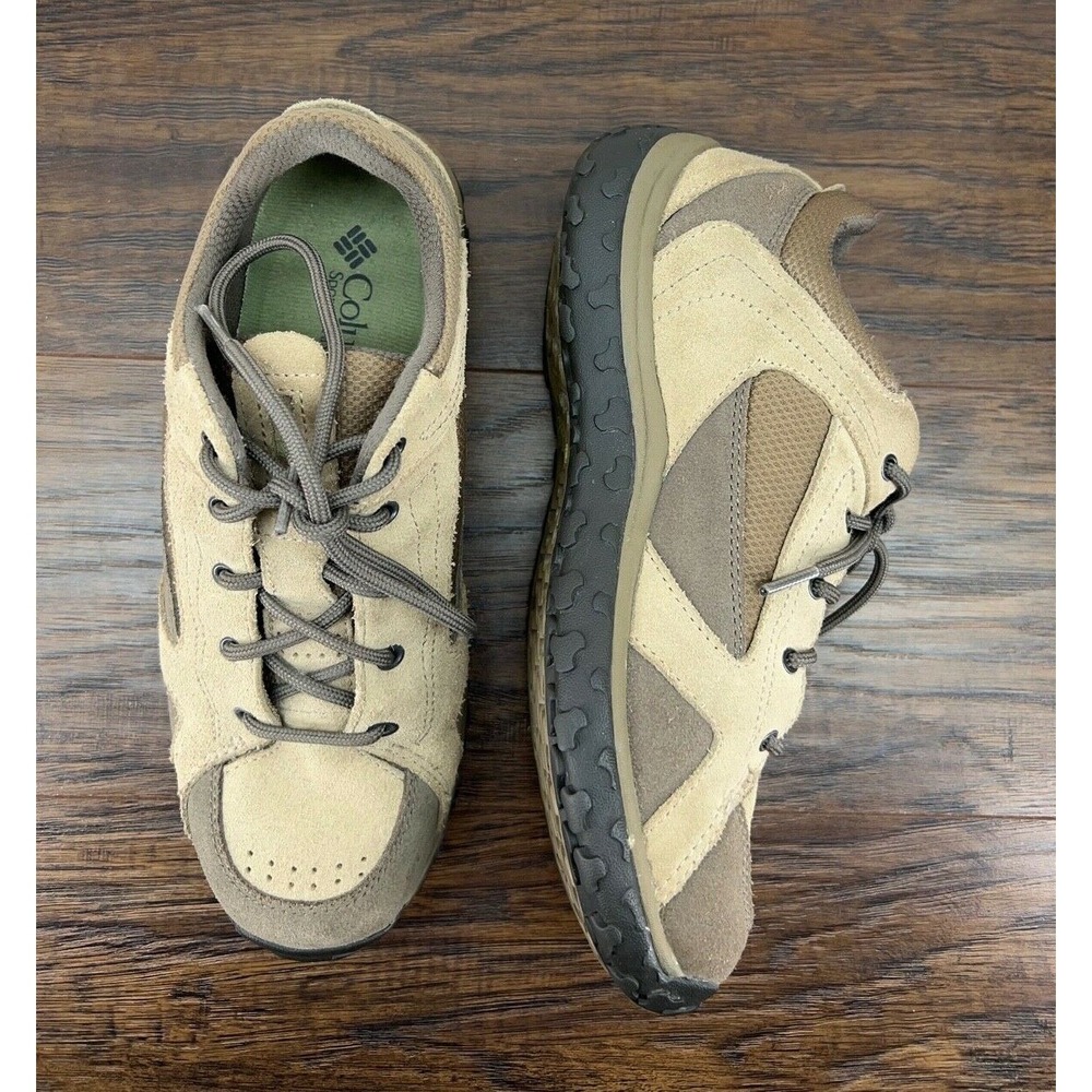 Columbia Trail Trekker Brown Tan Suede Women's Casual Hiking Outdoor Shoes‎ 9